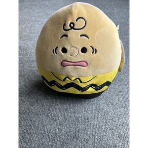 Squishmallows‎ Plush Peanuts Charlie Brown 8" Inch New With Tags